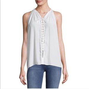 New • Ramy Brook • Lace up blouse • size M